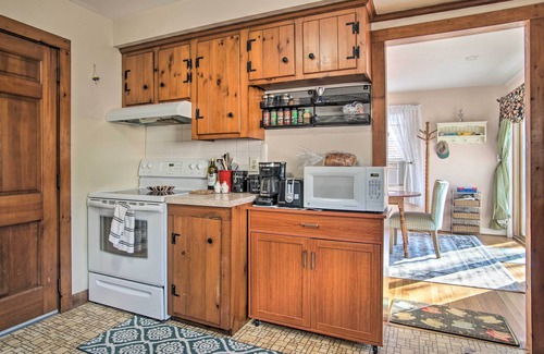 Hyannis Cottage | Pet-friendly Hyannis Home w/Deck & Stream Views!