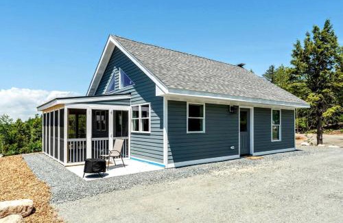 Sullivan House | Pet-Friendly Lakeside Cabin with Fire Pit & Screened Porch near Flanders Pond in Sullivan, Maine