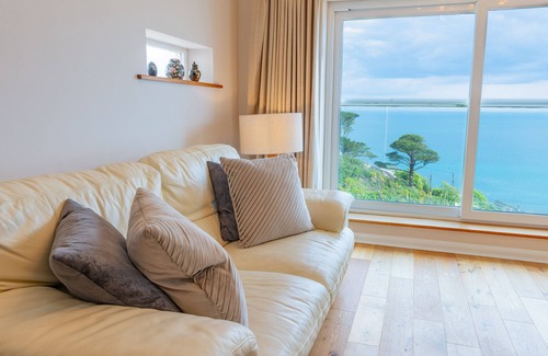 Downderry House | pet-friendly luxury house with stunning sea views, garden near beach and village