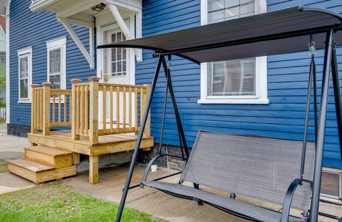 Woodsville Apartment | Pet-Friendly New Hampshire Getaway w/ Fire Pit!