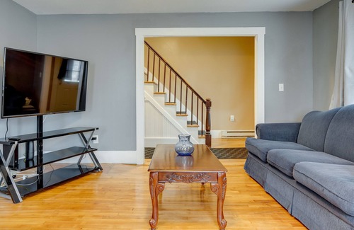 Woodsville Apartment | Pet-Friendly New Hampshire Getaway w/ Fire Pit!
