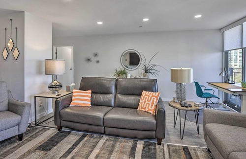 Downtown Omaha Apartment | Pet-friendly Omaha Condo w/ Balcony & Views!