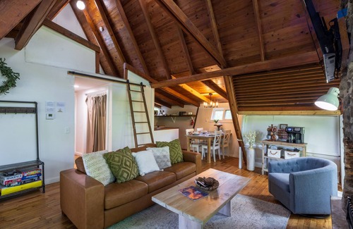 Rockbridge House | Pet-Friendly Paradise A-Frame w/Lake Views Hot Tub