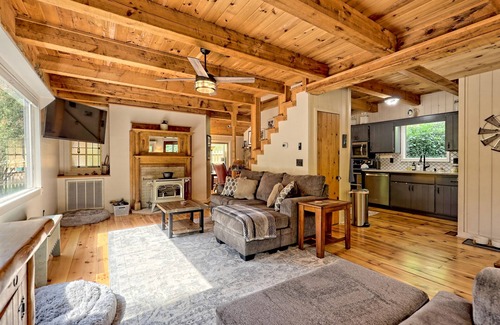 Murphy Other | Pet Friendly Renovated Farmhouse with a Serene Rushing Creek and a fenced yard!