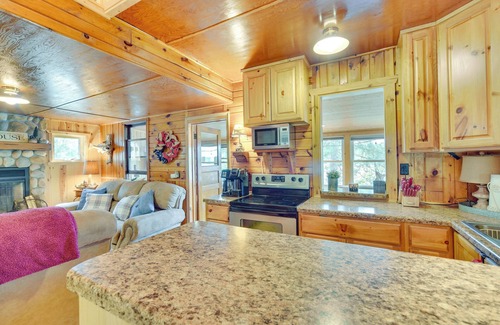 Minong Cabin | Pet-Friendly Waterfront Minong Cabin with Fire Pit
