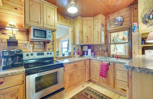 Minong Cabin | Pet-Friendly Waterfront Minong Cabin with Fire Pit