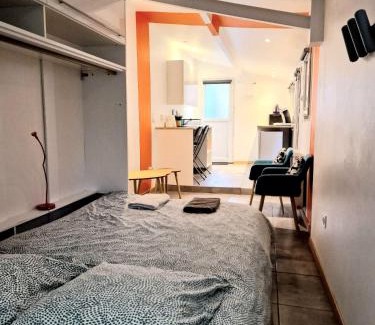 Barriere de Paris Apartment | Petit studio avec terrasse