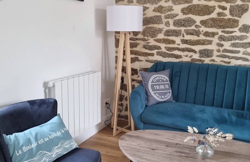 Treffiagat House | Petite Maison de Pêcheur à 10 m de la Plage, Avec Jardin Clos