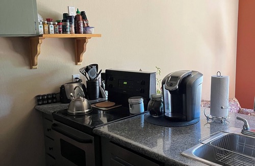 Lake Forest Condo | Pets! Walk to Lake! On the Bike Trail! Close to town!
