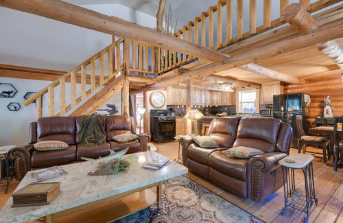 Philipsburg Cabin | Philipsburg Log Cabin - Direct Bike Park Access!