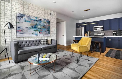 Fishtown Apartment | Philly A Colorful Urban Oasis