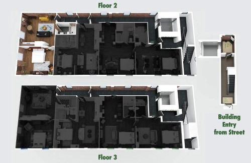 Covington Apartment | Pickle Factory - Cigars and Bourbon Rustic One Bedroom