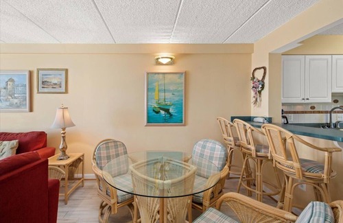North Ocean City Condo | Picturesque Ocean Views in this 2 Bedroom English Towers Condo with Indoor Pool!