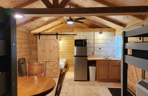 English Cabin | Pine Camping Cabin