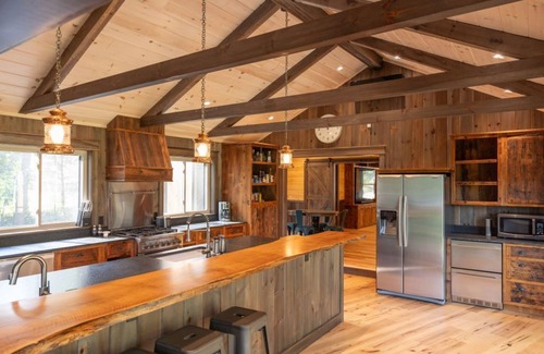 Naples Ski Chalet | Pinecrest Waterfront Private Beach New Cabin
