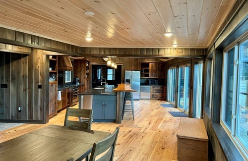 Naples Ski Chalet | Pinecrest Waterfront Private Beach New Cabin