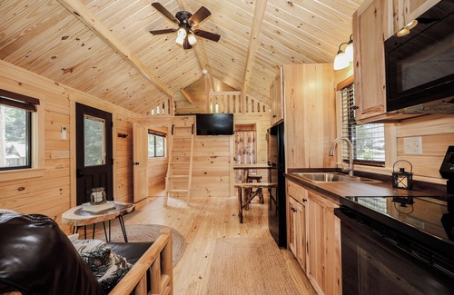 Lincoln House | PineHaus - Brand New Log Cabin at Harvard Brook