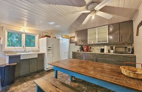 Canton House | Pisgah Creek Retreat- Escape to nature. Secluded- Creekside, Well Equip- WiFi