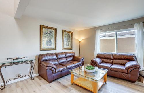 Motel District Apartment | Pismo Beach Condo with Balcony Near Wineries!