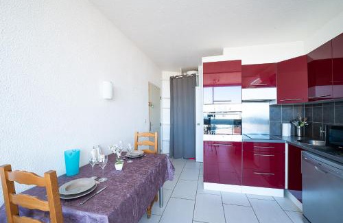 Saint-Cyprien Plage Apartment | Pivoine - Vue mer plage à 100m proche Espagne