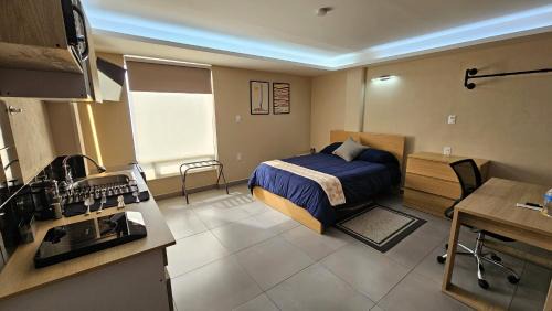 Cuautitlan Izcalli Apartment | PLAZA ACEQUIA SUITES para 1 a 4 personas ESPECIALISTAS CORTAS MEDIANAS Y LARGAS ESTANCIAS en IZCALLI TEPOTZOTLAN perfectas para Familias, Turistas, Contratistas, Estudiantes, Empresas y Ejecutivos 5 min Izcalli 15 min Esmeralda 20 min Satélite 25 min AIFA