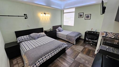 Cuautitlan Izcalli Apartment | PLAZA ACEQUIA SUITES para 1 a 4 personas ESPECIALISTAS CORTAS MEDIANAS Y LARGAS ESTANCIAS en IZCALLI TEPOTZOTLAN perfectas para Familias, Turistas, Contratistas, Estudiantes, Empresas y Ejecutivos 5 min Izcalli 15 min Esmeralda 20 min Satélite 25 min AIFA