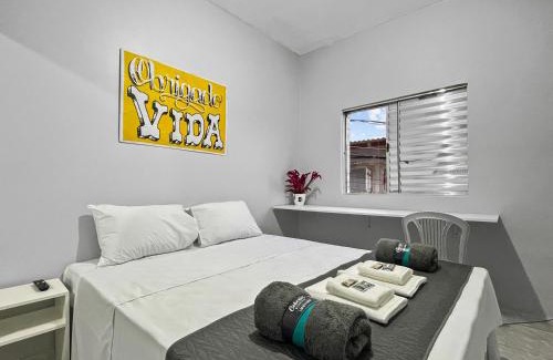 Carapicuiba Apartment | Plaza Shopping Coworking Fully Equipped