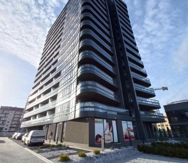 Kielce Apartment | Plaza Tower Apartament, Sauna, Targi Kielce