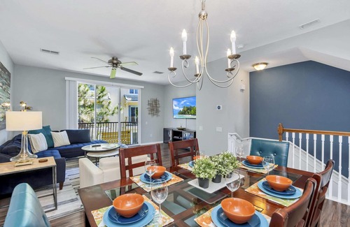 Florida Central Atlantic Coast Villa | Pleasant and Spacious Town Home Near the Convention Center #3vc107