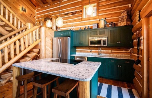 Bridgton Cabin | Pleasant Mountain Cabin - Ski-In/Out & Lake Views!