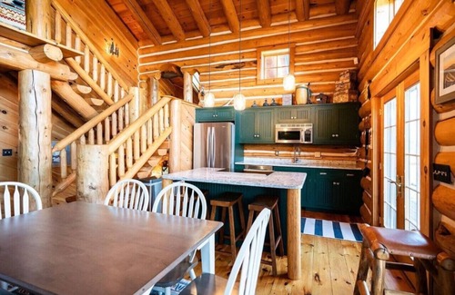 Bridgton Cabin | Pleasant Mountain Cabin - Ski-In/Out & Lake Views!