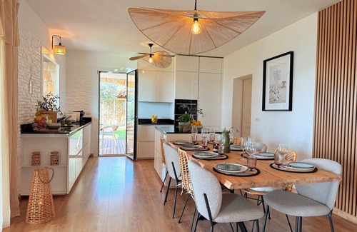 Cabris Villa | PLEN SOULEU High Standing Villa, pool, Jacuzzi, Sauna and AirCo By Sunset