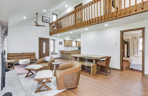 Bushkill House | Pocono Mountain Family Home w/Deck + Grill