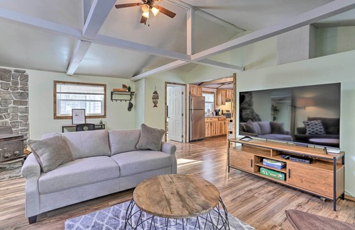 Thornhurst Cabin | Pocono Lake Retreat w/Fire Pit + Private Hot Tub!
