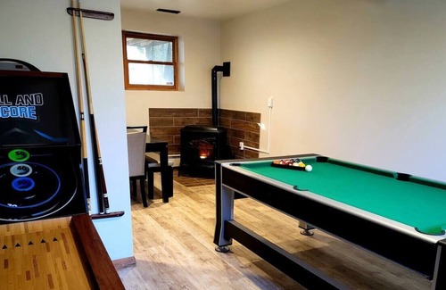 Pocono Mountain Lake House | Pocono's Retreat with Gameroom, Firepit, and Lake
