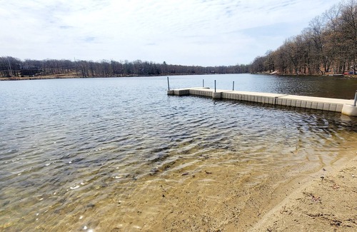 Pocono Mountain Lake House | Pocono's Retreat with Gameroom, Firepit, and Lake