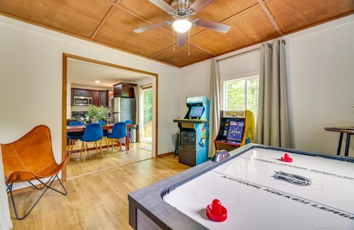 Tobyhanna House | Poconos Family Getaway with Game Room and Deck!