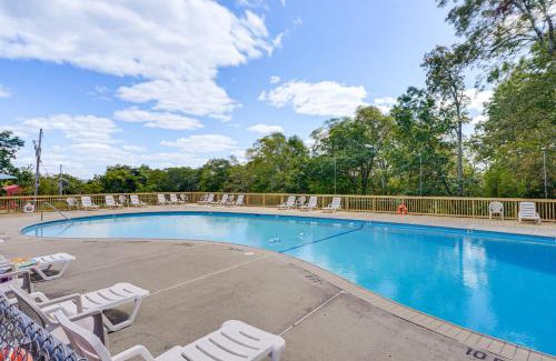 East Stroudsburg House | Poconos Family Home with Game Room and Community Perks