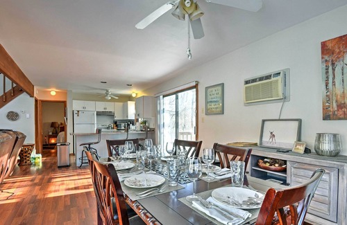 Bushkill House | Poconos Vacation Rental w/Pool Access & Hot Tub!
