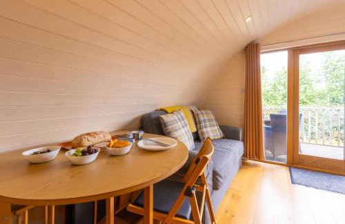 Llangammarch Wells House | Pod3 - Powys River Pods - Pet Friendly Glamping Pod Builth Wells Powys Wales
