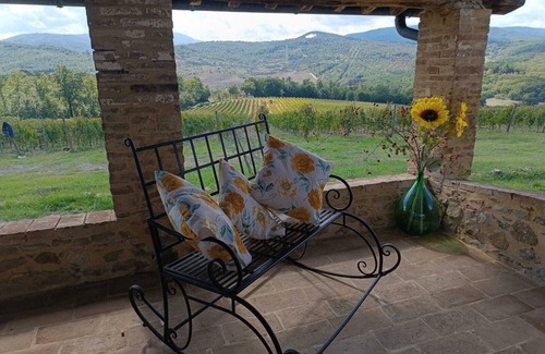 Radicondoli Other | Podere Cerciano: Double room with bathroom