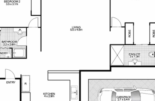 Teneriffe Apartment | Point Peninsula! ~ 2Bed/2Bath/Car/Pool ~ Teneriffe