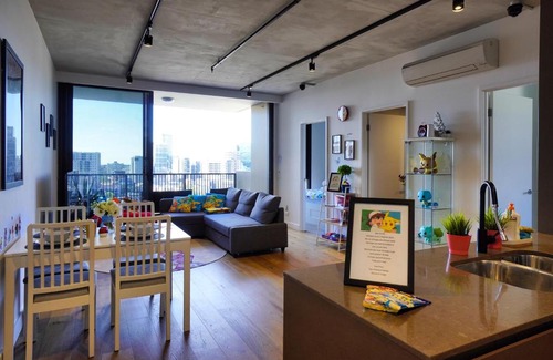 Adelaide Central Business District Apartment | Pokémon Theme Luxury 2BR Apartment with King Beds & Stunning Views