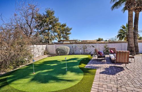 Corvalian Estates House | Pool and Outdoor Lounge Scottsdale Family Home
