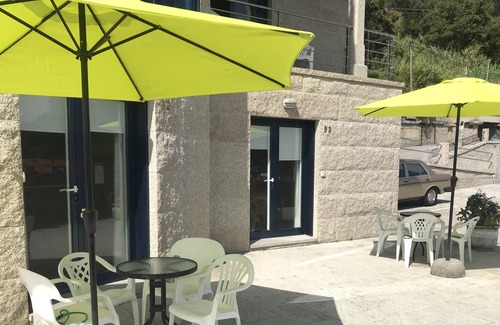Raxo Apartment | Pool, garden, playground, tennis court and barbecue. 400 m. the beach