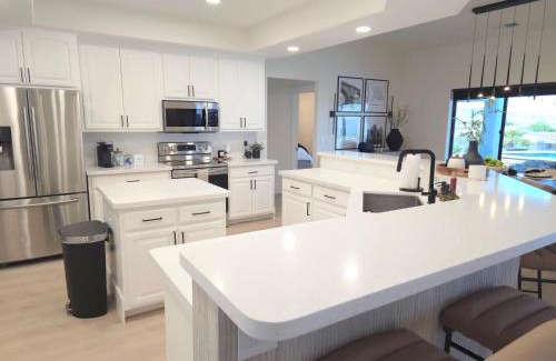 Lake Havasu City House | Pool Home with Lake Havasu views! Hot tub, Game room, King bed, BBQ & Patio