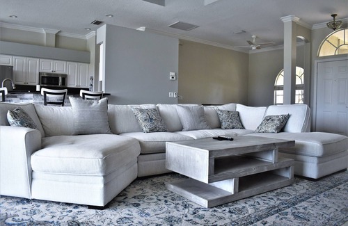 Sarasota House | Pool House on Golf Course