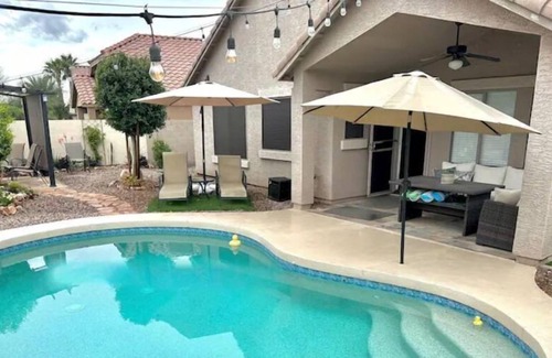 Power Ranch House | Pool Oasis in Gilbert near AZA & Bell Bank Park