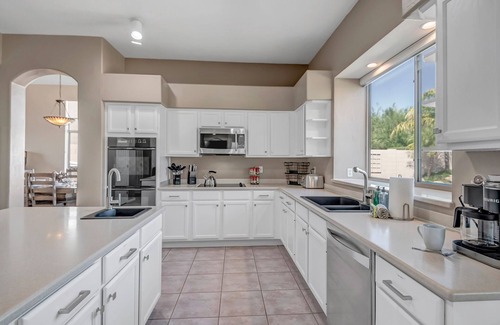 Desert View Village House | Pool, Putting Green, Arcade, Cornhole, Great Location at Phoenix Desert Ridge Retreat!