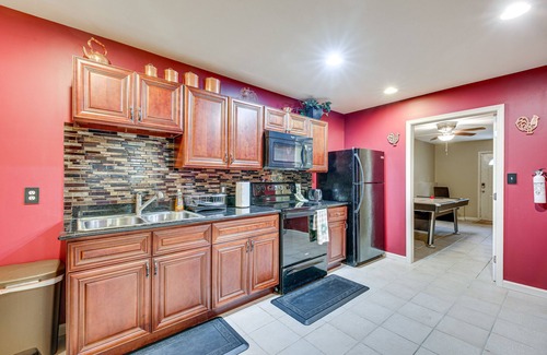 Gwinnett County Apartment | Pool Table & Patio: Cozy Lawrenceville Apt
